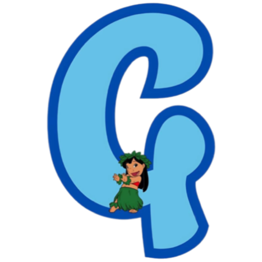 ALFABETO LILO Y STITCH 25