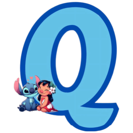 ALFABETO LILO Y STITCH 26