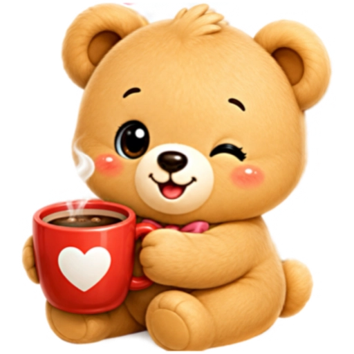 PAREJA DE OSITOS  🧸🐻🕶️🎀 11 ☕