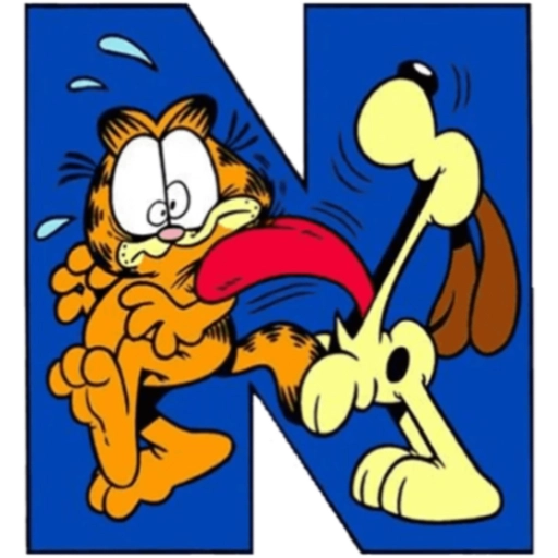 ALFABETO GARFIL 10
