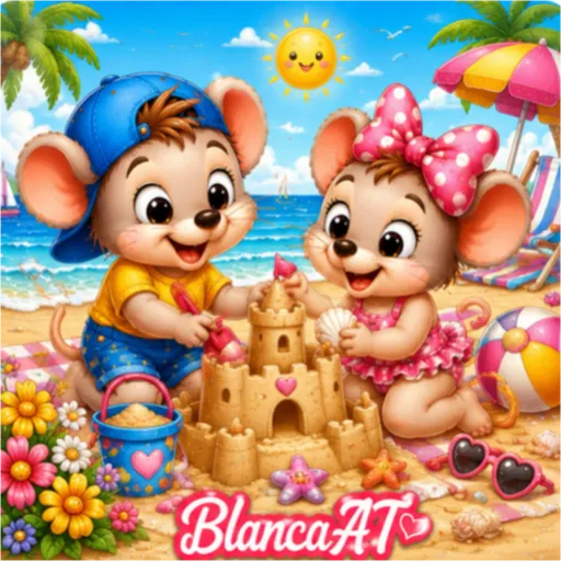 PAREJA DE RATONCITOS❤️🐀 3