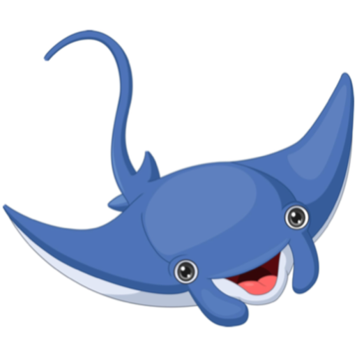 Happy Manta Ray