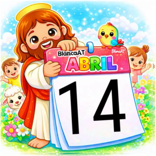 CALENDARIO ABRIL JESÚS 10