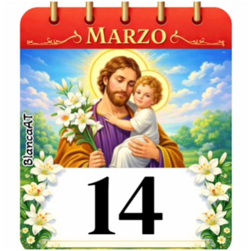 CALENDARIO MARZO SAN JOSÉ 10