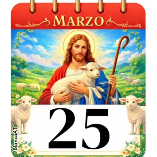 CALENDARIO ♥️MARZO JESÚS 2 17