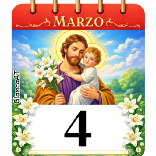 CALENDARIO MARZO SAN JOSÉ 9