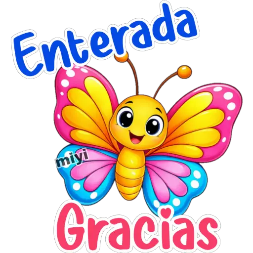 Enterada Gracias