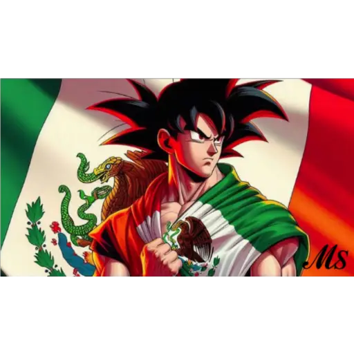 Flag-Draped Goku
