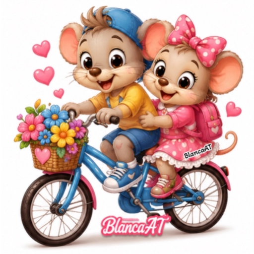 PAREJA DE RATONCITOS❤️🐀 4