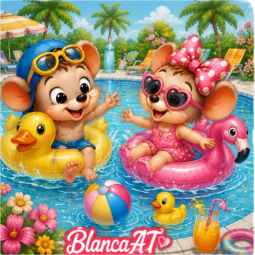 PAREJA DE RATONCITOS❤️🐀 6