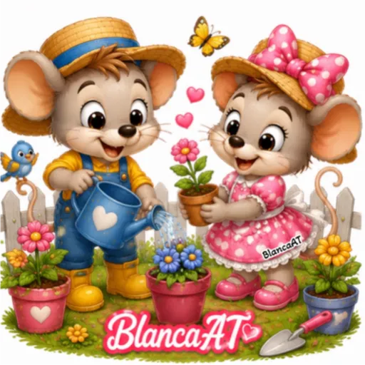 PAREJA DE RATONCITOS❤️🐀 1
