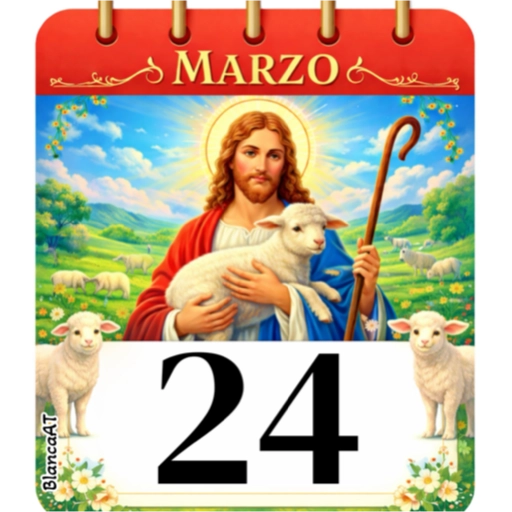 CALENDARIO ♥️MARZO JESÚS 2 4