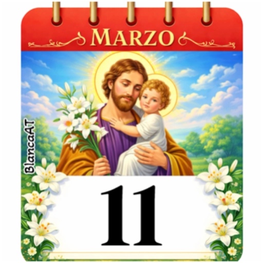 CALENDARIO MARZO SAN JOSÉ 21