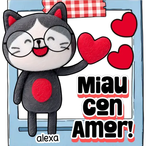 Mensajito peludo 🐱🌷♥️ 1