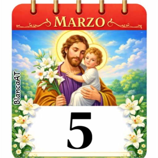 CALENDARIO MARZO SAN JOSÉ 2