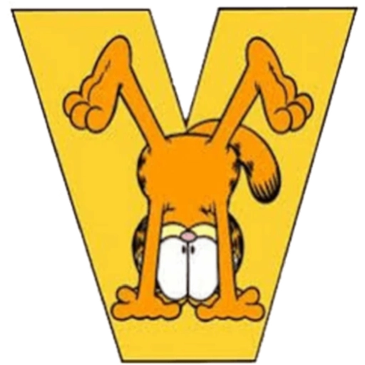 ALFABETO GARFIL 6