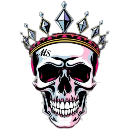 Calavera de gemas
