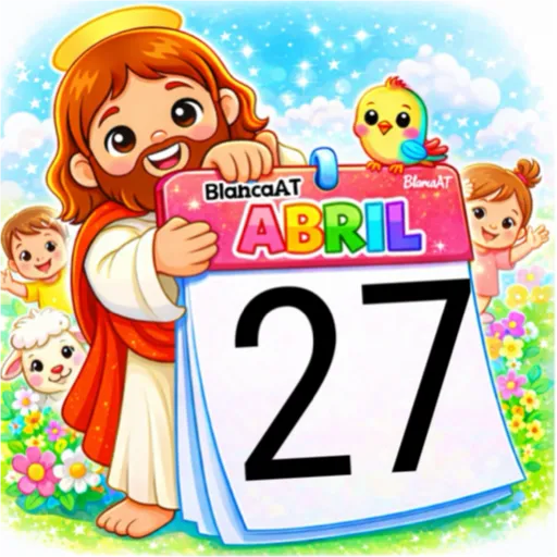 CALENDARIO ABRIL JESÚS 19