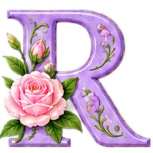 ALFABETO FLORAL 8