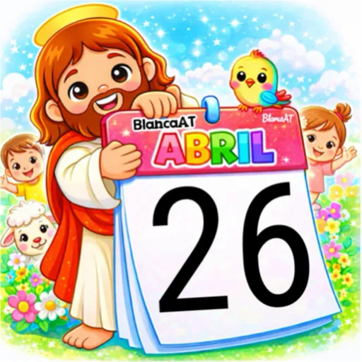 CALENDARIO ABRIL JESÚS 24