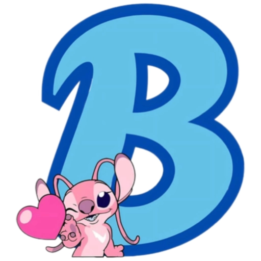ALFABETO LILO Y STITCH 16