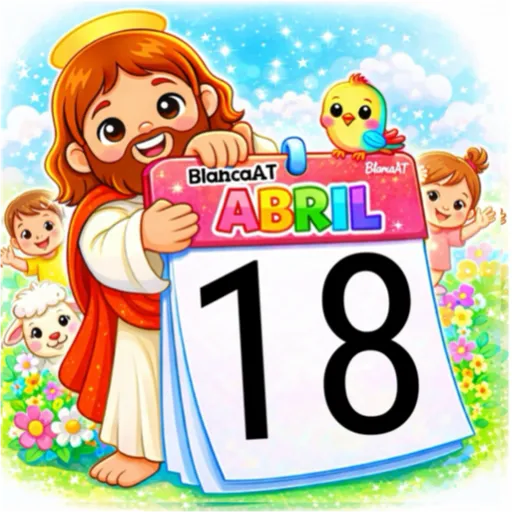 CALENDARIO ABRIL JESÚS 8