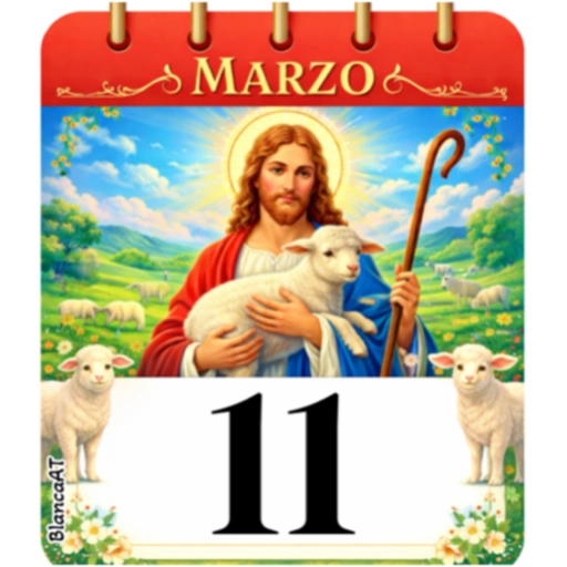 CALENDARIO MARZO JESÚS EL BUEN PASTOR🙏🏻 14