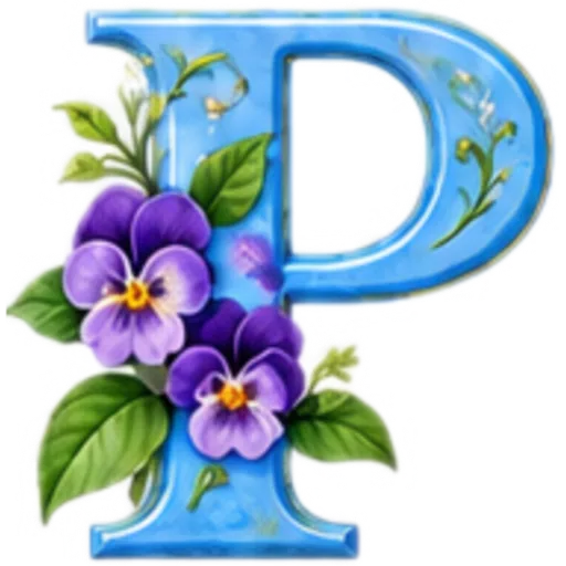 ALFABETO FLORAL 25