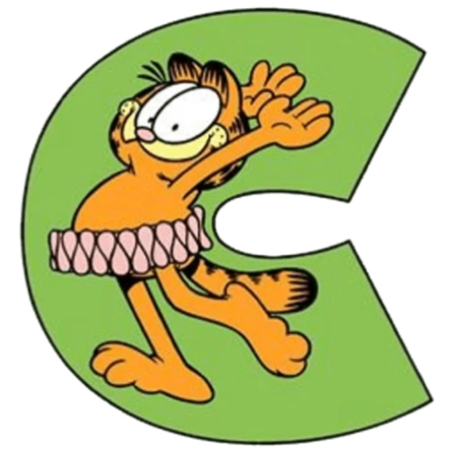 ALFABETO GARFIL 13