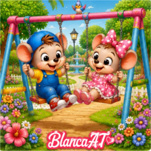 PAREJA DE RATONCITOS❤️🐀 19