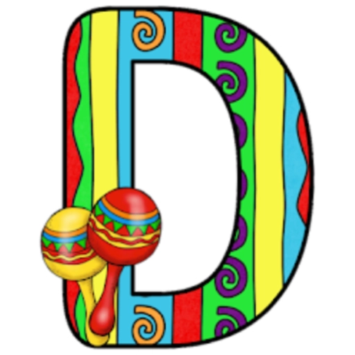 ALFABETO MEXICANO MARACAS 9