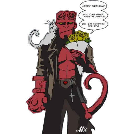 Hellboy❥☯︎ͫ2🇲🇽Clásica 4