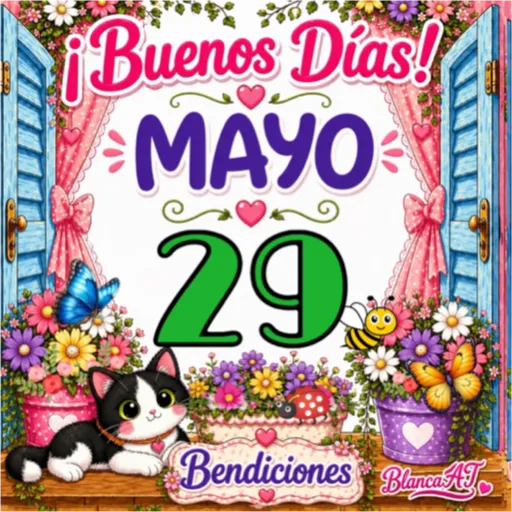 CALENDARIO GATITO MAYO  2  2026 6