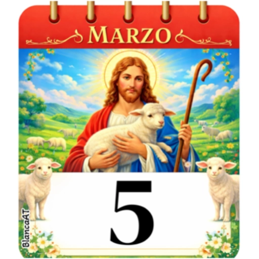 CALENDARIO MARZO JESÚS EL BUEN PASTOR🙏🏻 2