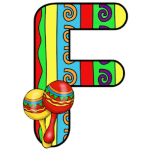 ALFABETO MEXICANO MARACAS 30