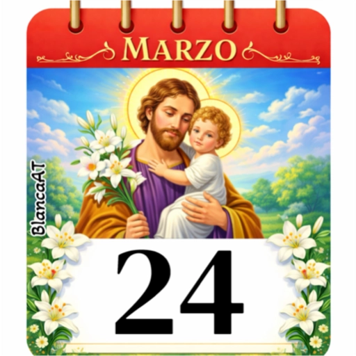 CALENDARIO MARZO 🕊️SAN JOSÉ 2 4