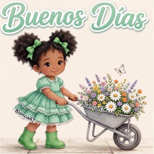 BUENOS DÍAS MUÑEQUITAS 👧🎀🌺 18