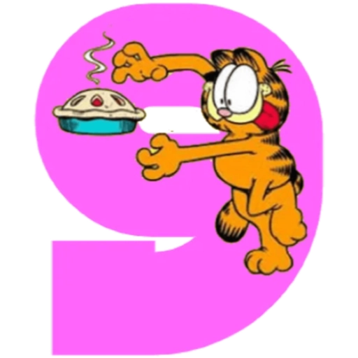 GARFILD NÚMEROS 8