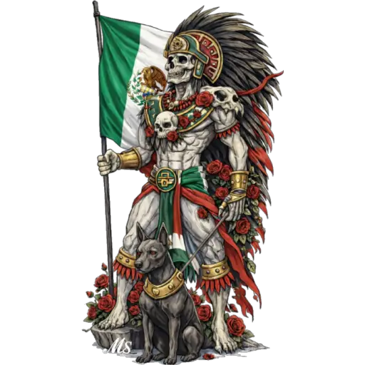 Aztec Skeleton