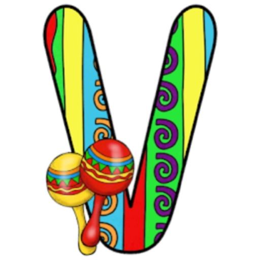 ALFABETO MEXICANO MARACAS 5