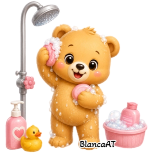 PAREJA DE OSITOS  🧸🐻🕶️🎀 21 🚿