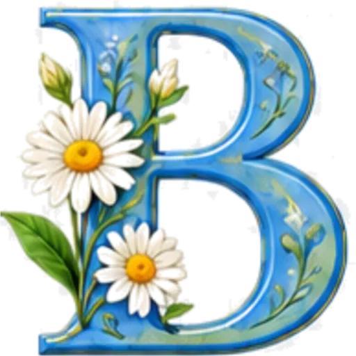 ALFABETO FLORAL 14
