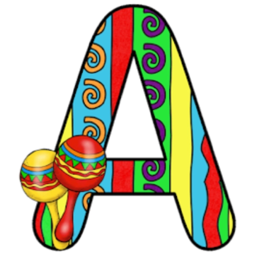 ALFABETO MEXICANO MARACAS 20