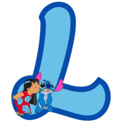ALFABETO LILO Y STITCH 17