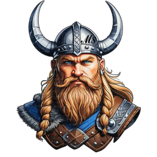 Braided Blond Warrior