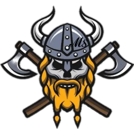 Crossed Axes Skull
