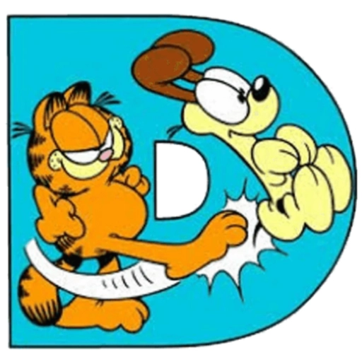 ALFABETO GARFIL 9