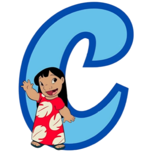 ALFABETO LILO Y STITCH 13