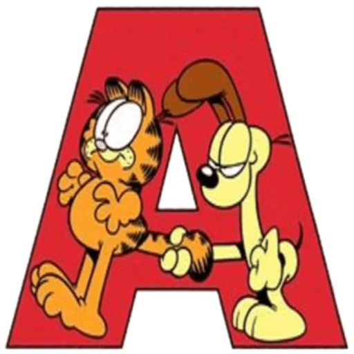 ALFABETO GARFIL 20