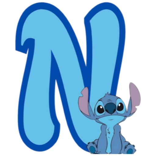 ALFABETO LILO Y STITCH 10
